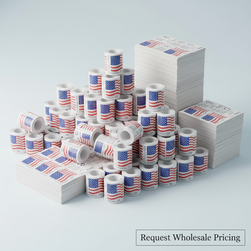 5,000+ Stamps - Request Wholesale Pricing